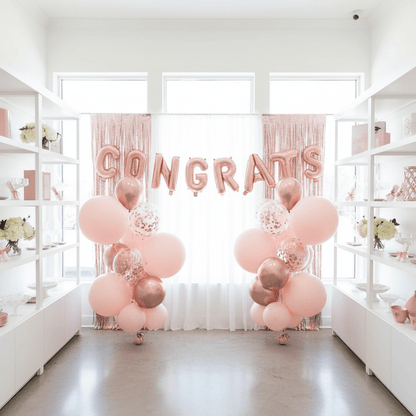 Congrats Balloon Banner