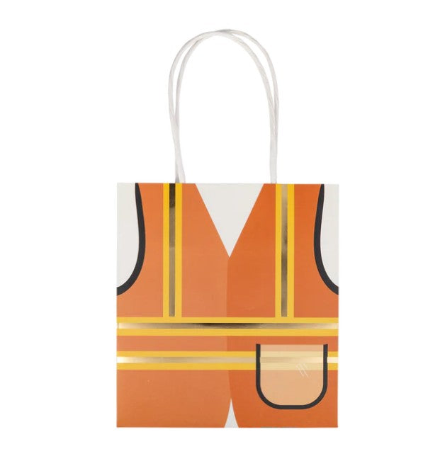 Construction Vest Treat Bag Set