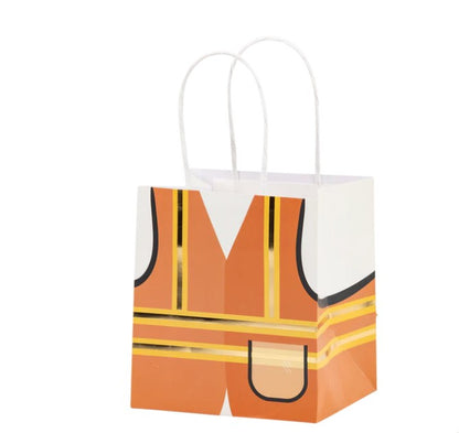 Construction Vest Treat Bag Set