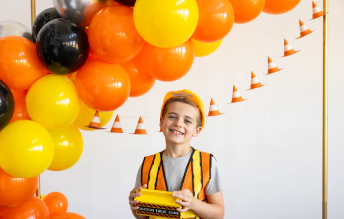 Construction Cone Banner