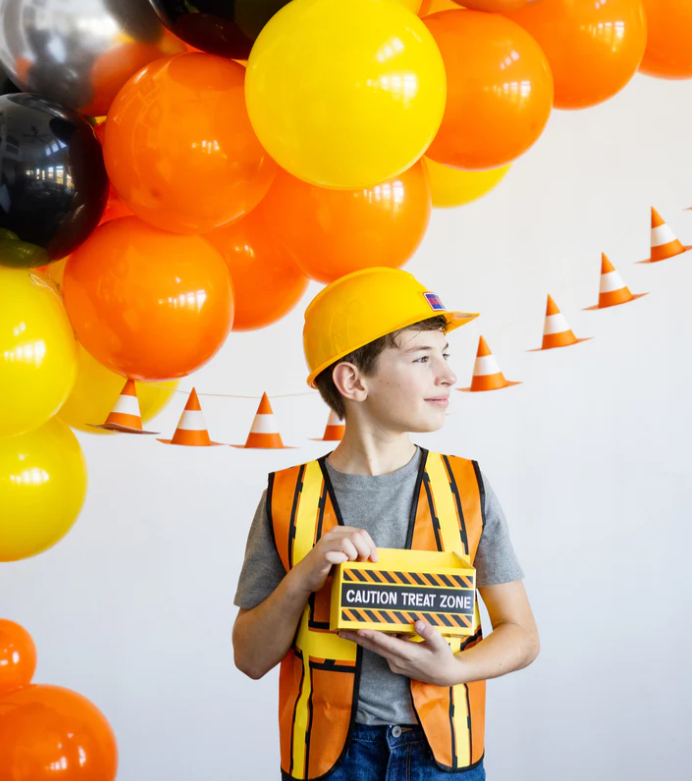 Construction Cone Banner