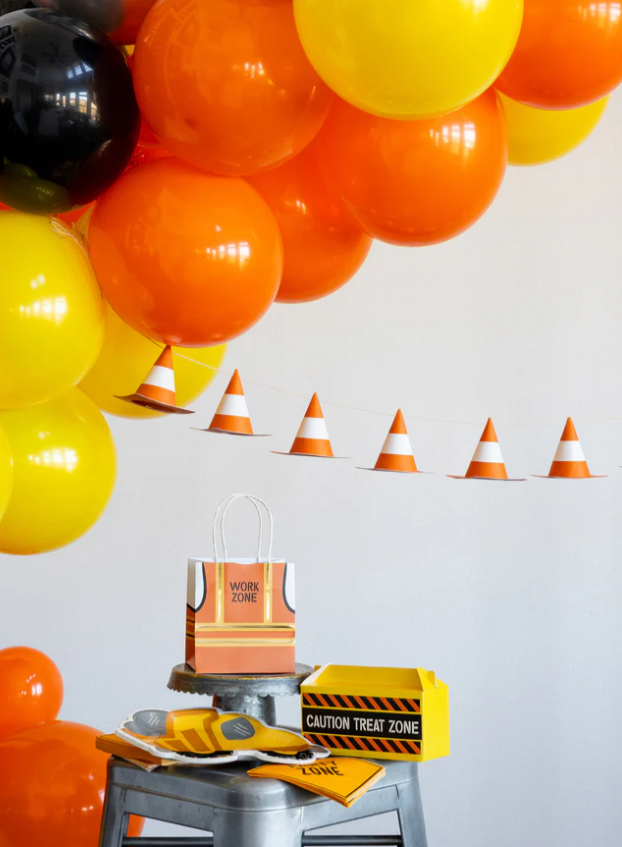 Construction Cone Banner