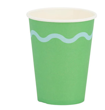 Bright Birthday Party Cups - 12 oz