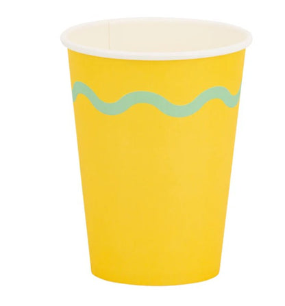 Bright Birthday Party Cups - 12 oz