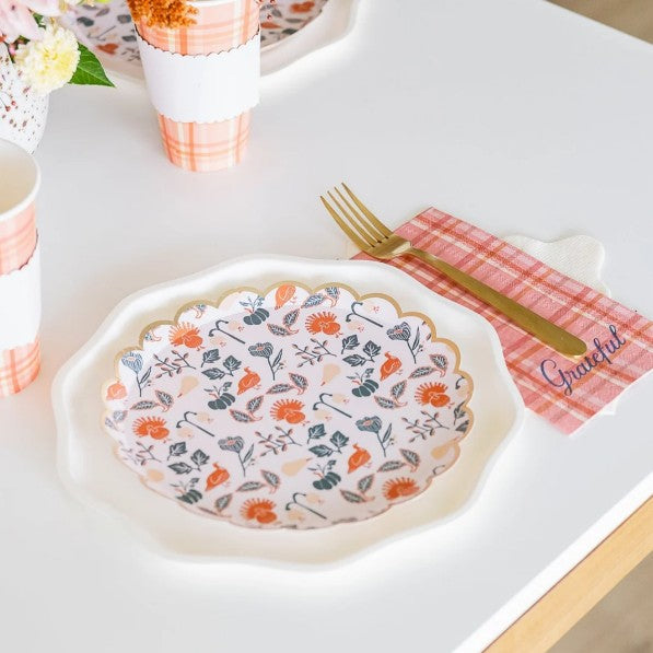French Crème Compostable Dinner Plates