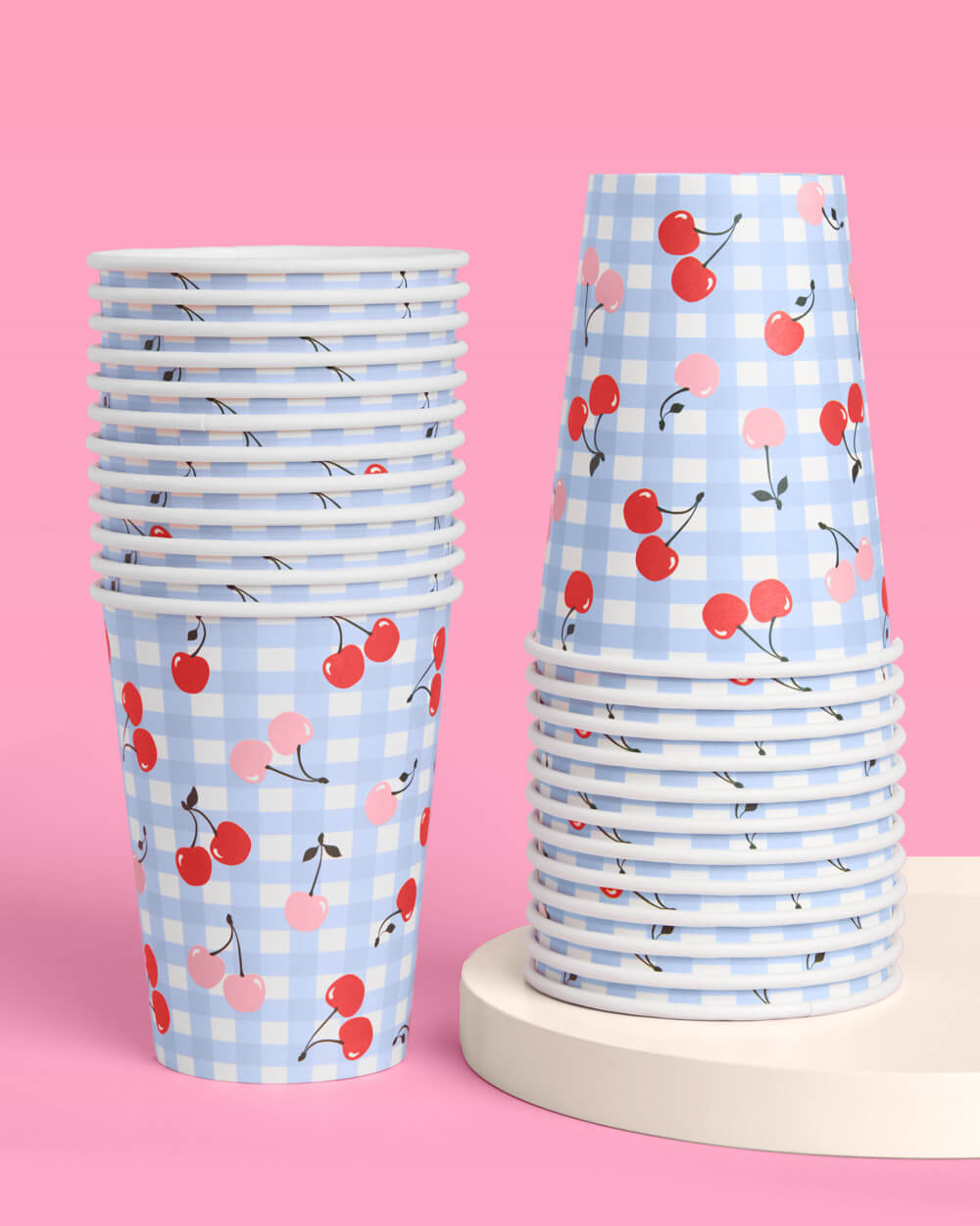 Cherry Birthday Bundle - tableware, balloons, banner + tats