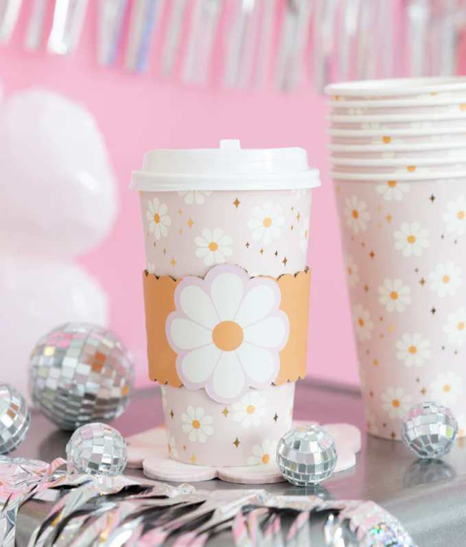 Disco Daisy To Go Cups
