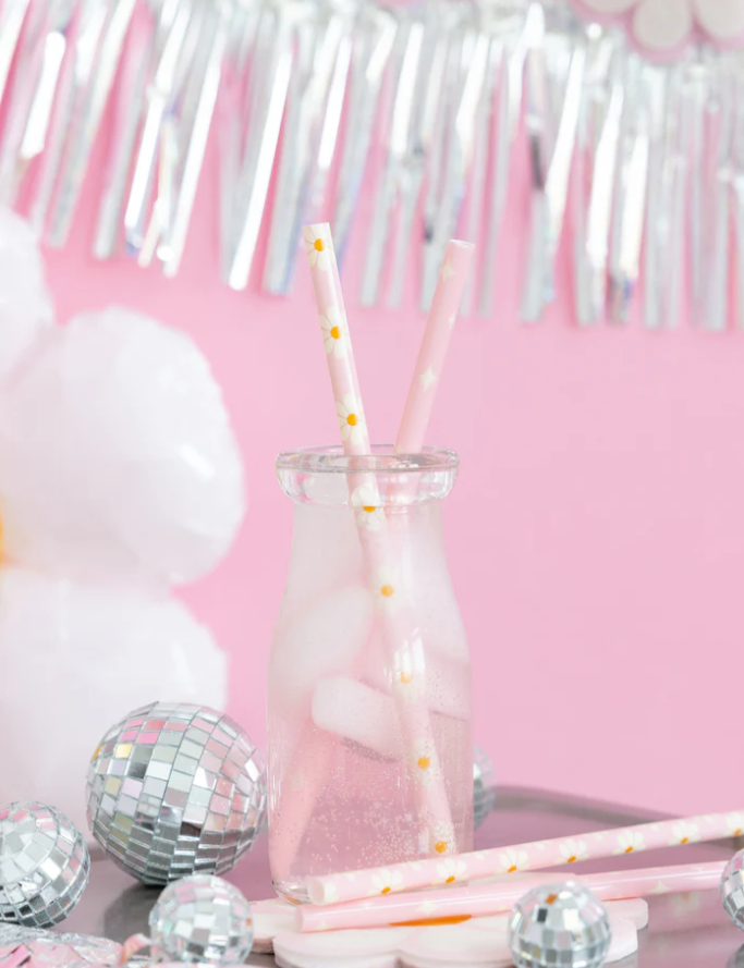 Disco Daisy Reusable Straws