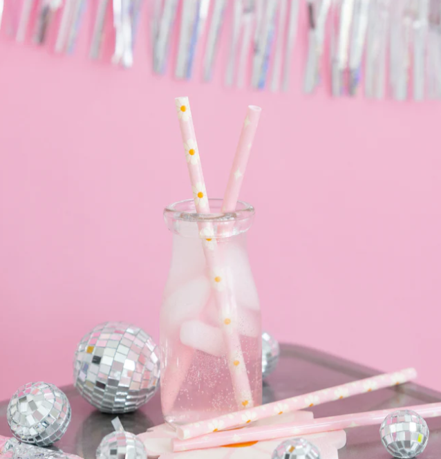 Disco Daisy Reusable Straws