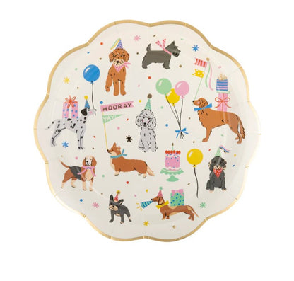 Dog Party Plate