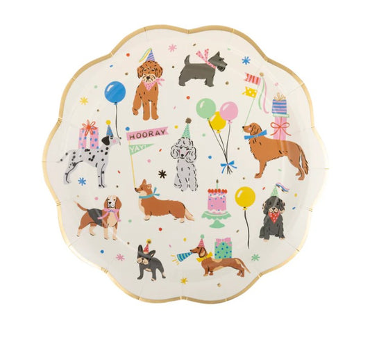 Dog Party Plate