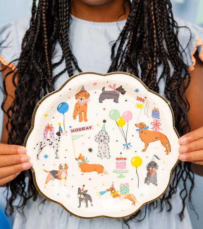 Dog Party Plate