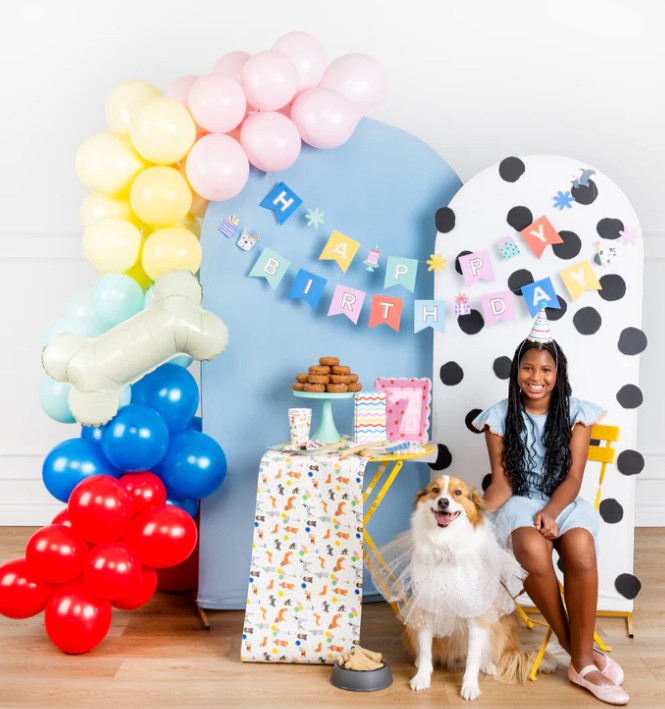 Happy Birthday Banner - Dog