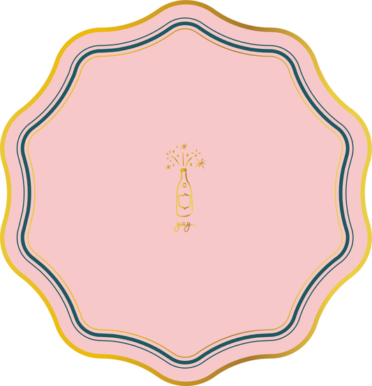 Yay Icon Party Plates- 2 Pack