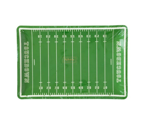 Football Field Shaped Paper Plate