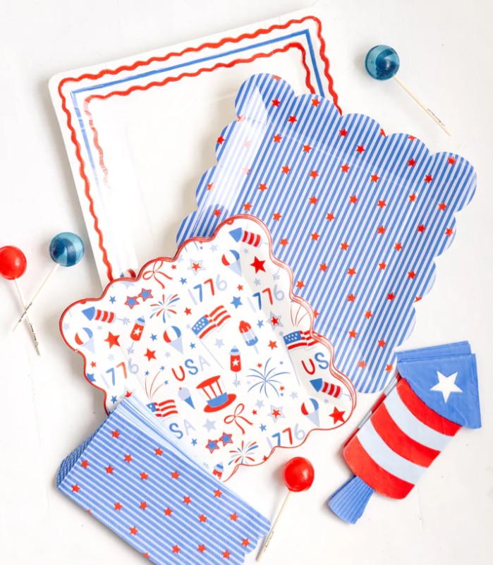 Firecracker Shaped Paper Napkin