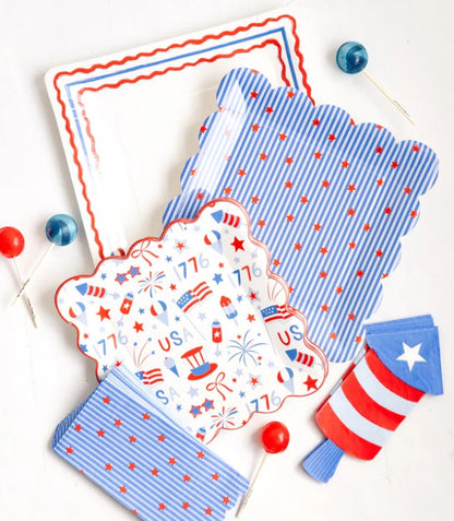 Firecracker Shaped Paper Napkin