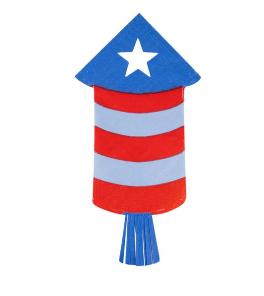 Firecracker Shaped Paper Napkin
