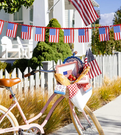 Gingham Flag Banner