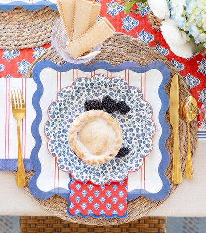 Floral Paper Cocktail Napkin