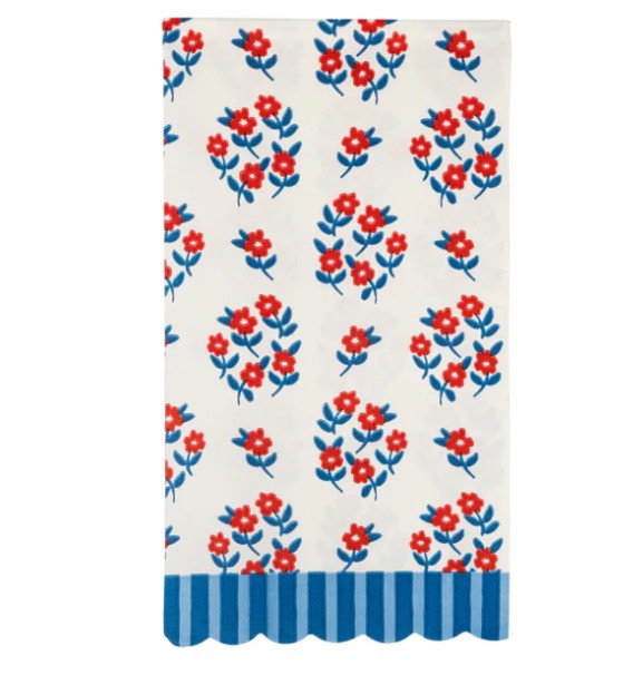 Floral Paper Napkin Set