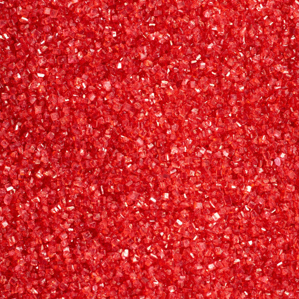 RED SANDING SUGAR SPRINKLES