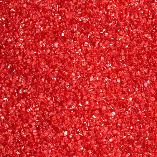 RED SANDING SUGAR SPRINKLES