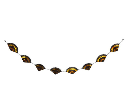 Gold Black Bunting Banner