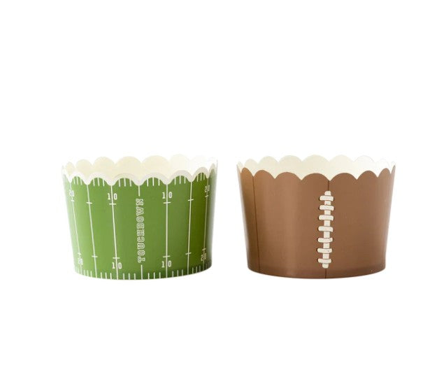 Football Jumbo Baking/Food Cups