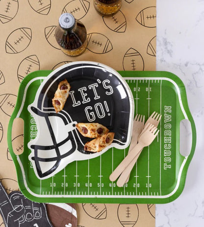 Football Kraft Table Runner