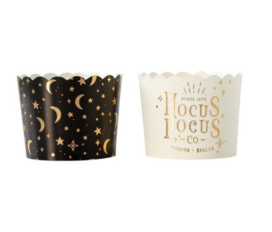 Gold Foil Hocus Pocus Food Cups (50 pcs)