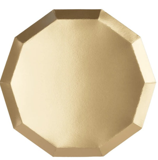 Gold Premium Dinner Plates