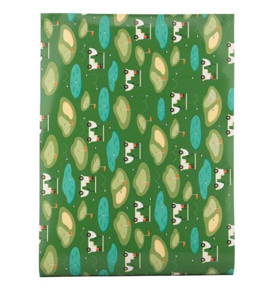 Golf Paper Table Runner