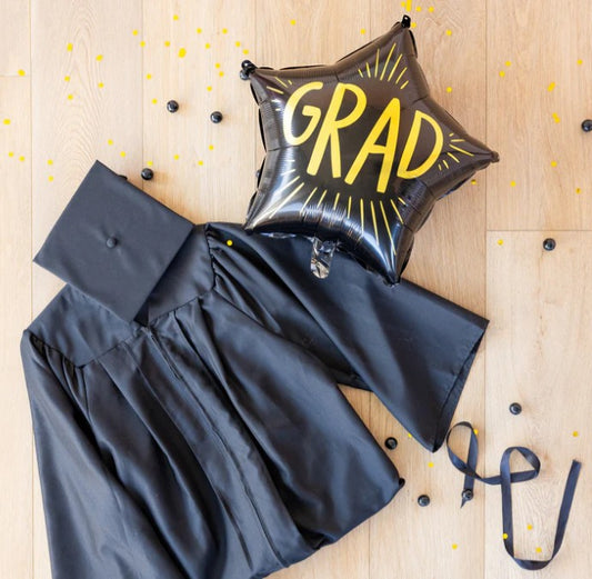 Grad Star Mylar Balloon