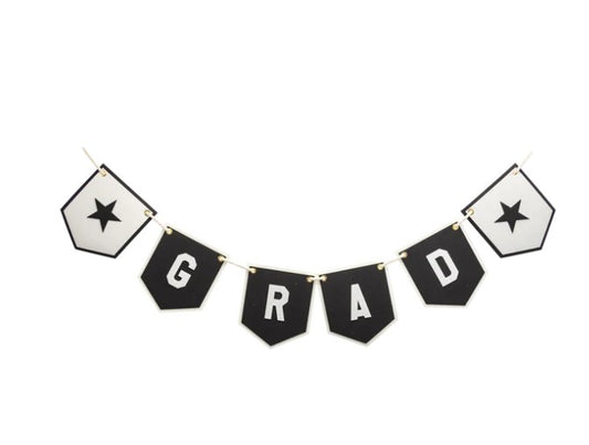 Oversized Felt Grad Banner