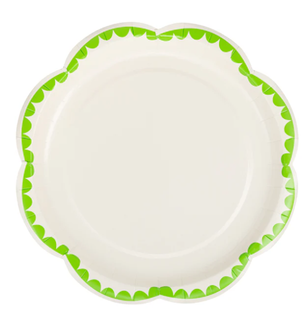 Green Dessert 8" Plate