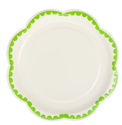 Green Dessert 8" Plate