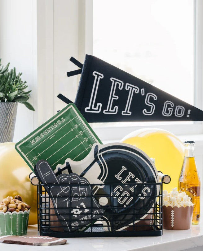 Football Helmet Shaped Paper Plate