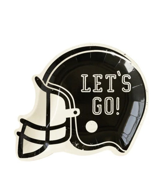 Football Helmet Shaped Paper Plate
