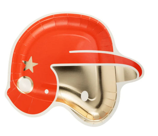 Helmet Shaped Paper Plate