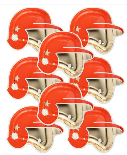 Helmet Shaped Paper Plate