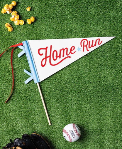 Baseball Felt Pennant Banner