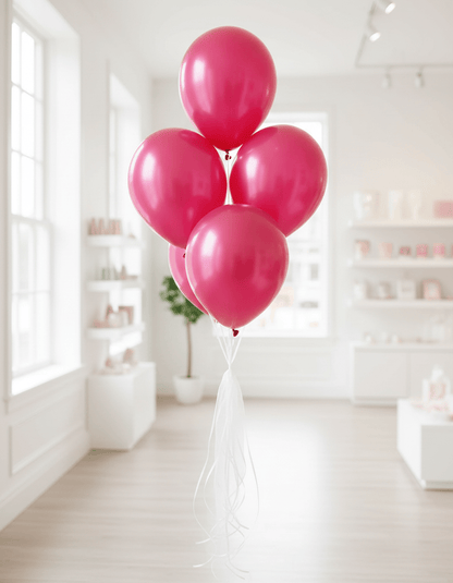 Hot Pink Pearl Balloons - Barbie & Birthday Party Decorations