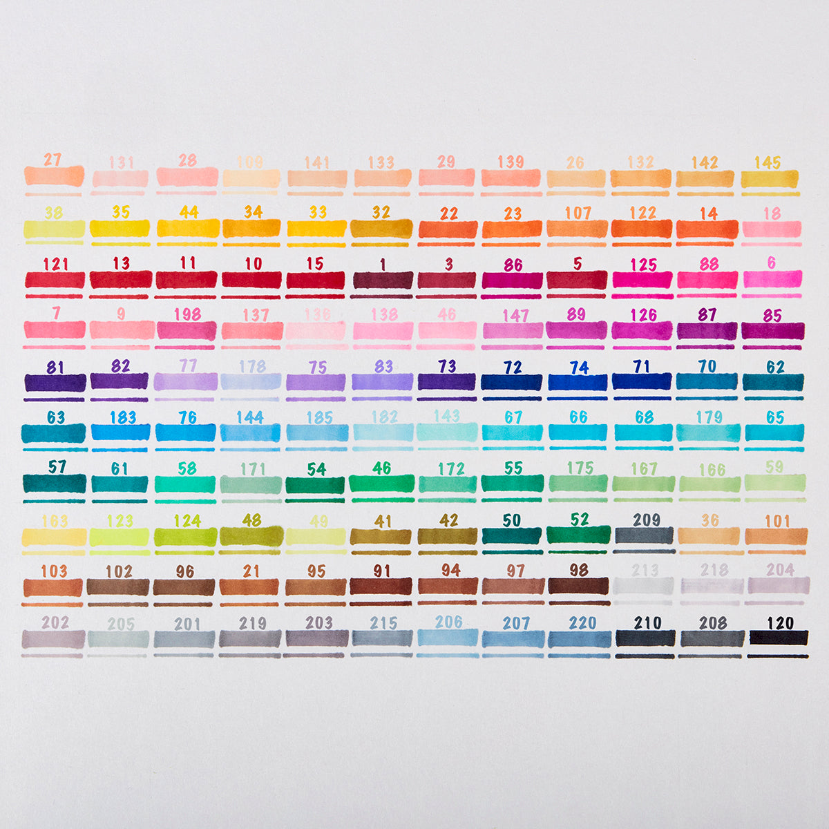 PRO Double-Ended Alcohol Markers - 120 Colors
