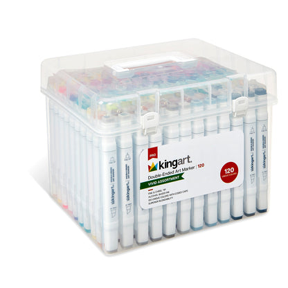 PRO Double-Ended Alcohol Markers - 120 Colors