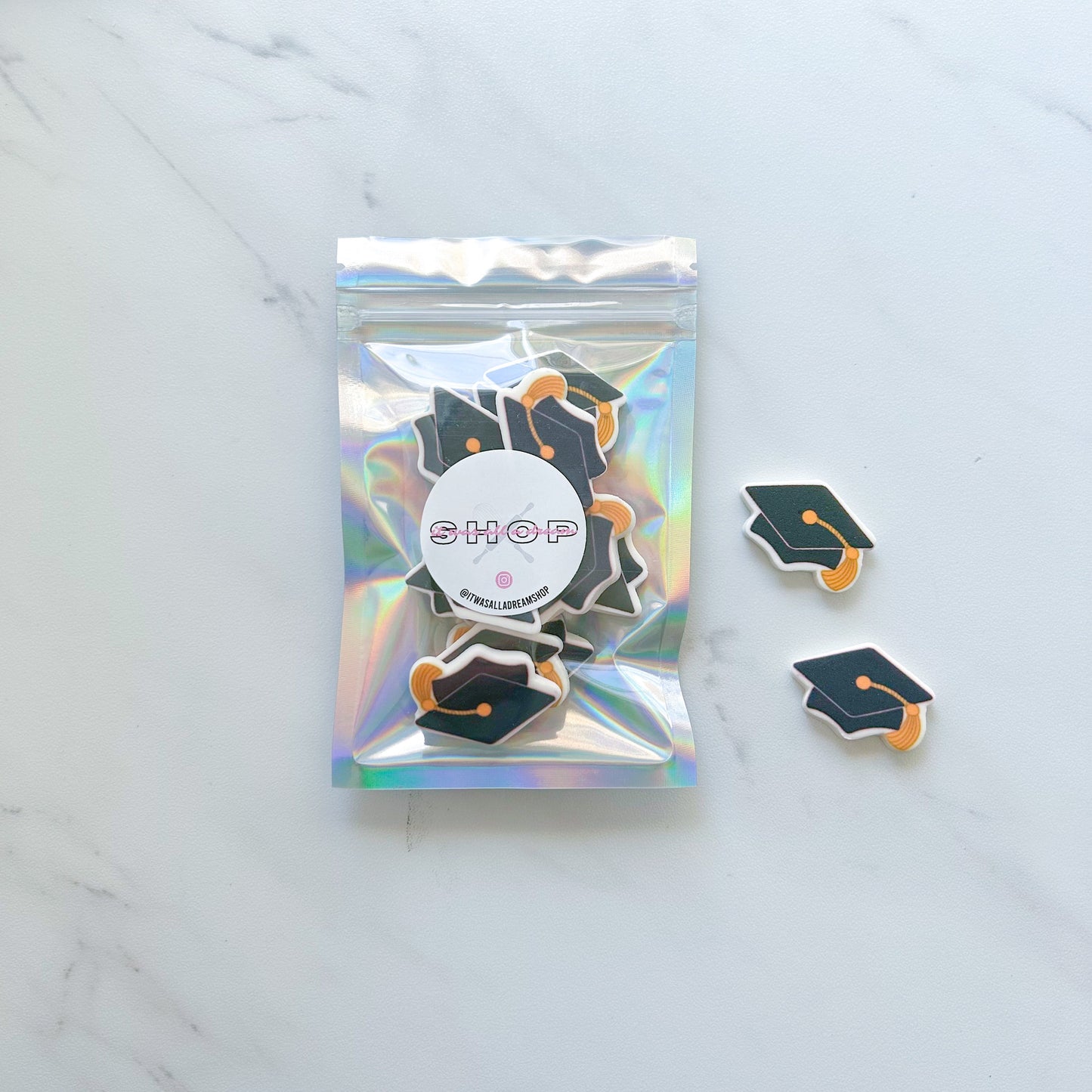 GRADUATION CAP EDIBLE DECORATIONS