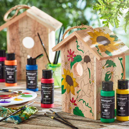 Outdoor Acrylic Paint - 60ml Bottles - 20 Colors