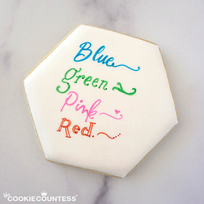 FINE TIP EDIBLE MARKER SET
