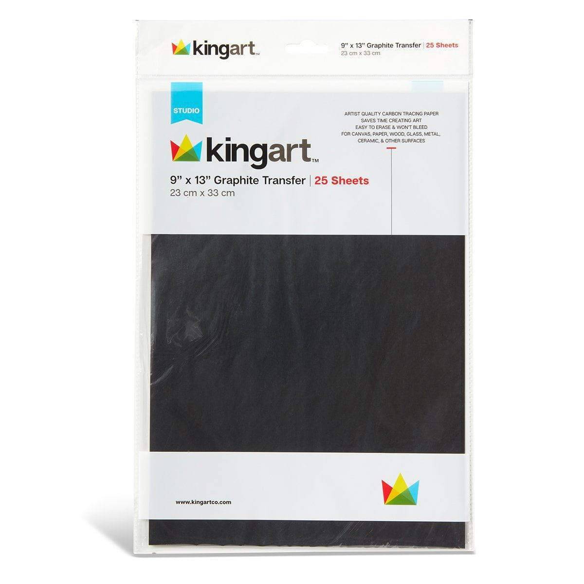 Graphite Transfer Paper - 9" X 13" - 25 Sheets