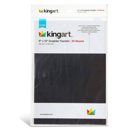 Graphite Transfer Paper - 9" X 13" - 25 Sheets